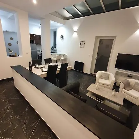 公寓 La Forteresse - Jacuzzi/sauna - Centre Historique 鲁昂